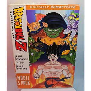 Dragon Ball Z DVD Movie 4Pack 1-4 Dead Zone, Strongest, Tree Of Might, Lord Slug